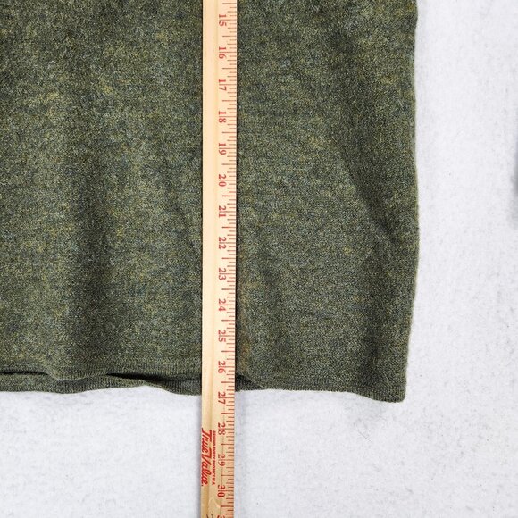 John Ashford Adventure Sweater Mens XL Green V Neck Wool Made in Japan Vintage - Picture 5 of 10